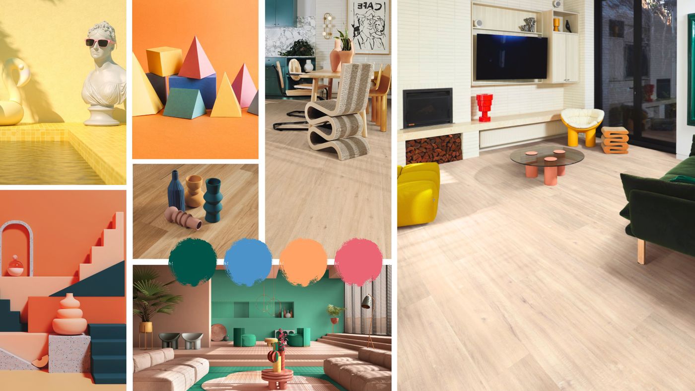 Create the perfect mood with luxury vinyl flooring options