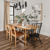 Dining room featuring our Smoked American Maple RCP6545 floors in Good Bones season 8 episdoe 4